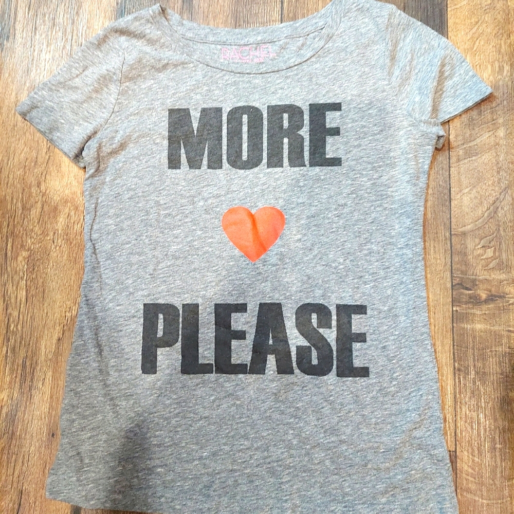 Rachel Roy More Love Please T-Shirt Women's Size S